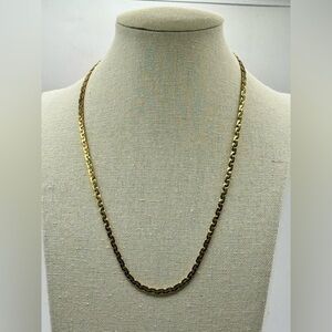 Vintage Napier‎ Gold Tone 16” Necklace